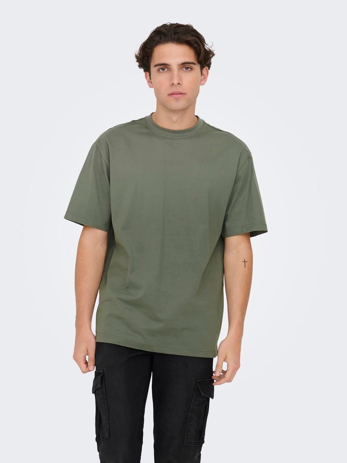 ONSFRED T-shirt Castor Gray