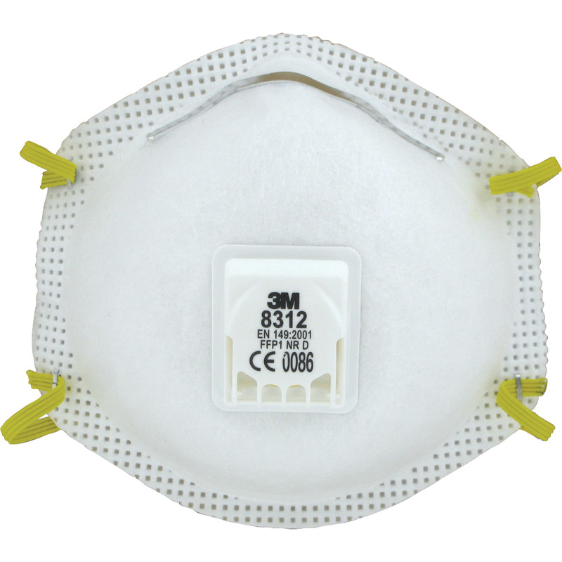 3M Stofmasker met ventiel 8312 FFP1