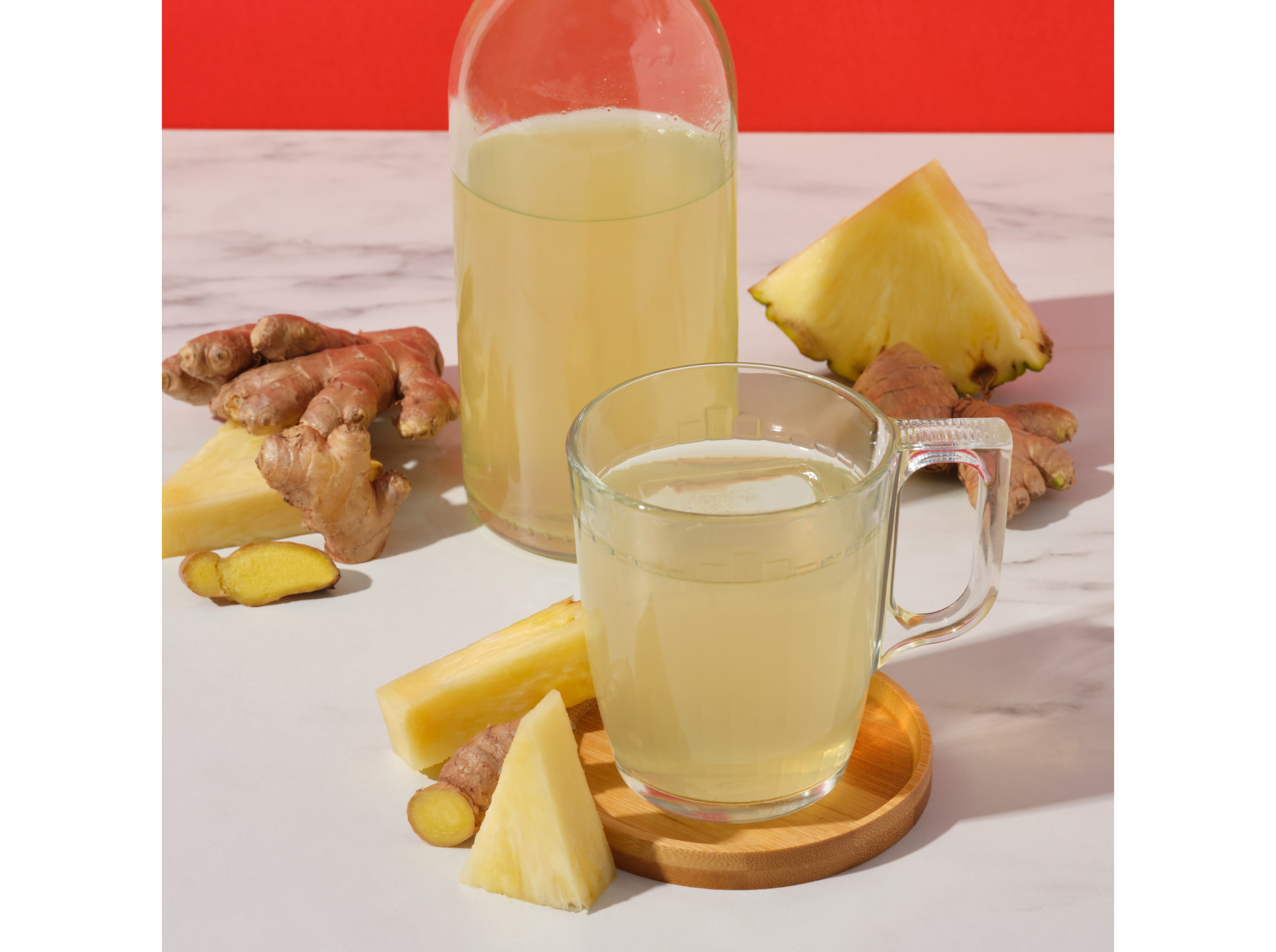 BEBIDA INSTANTÂNEA H2O PROZIS ANTI-OX ANANÁS-GENG. 72G(8X9G)