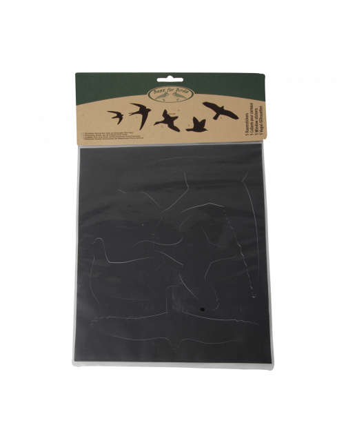 Best For Birds Raamstickers Vogel Assorti - Afweermiddel -