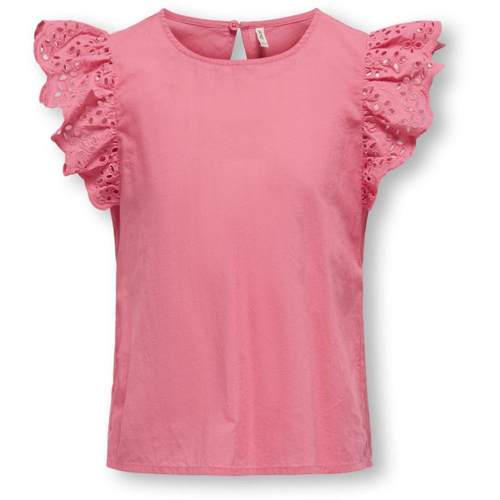 Køb kids ONLY Camellia Rose Lou Life Emb Top