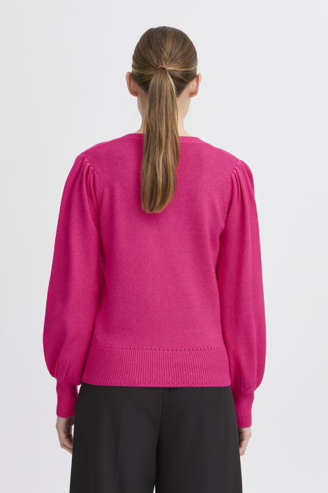 Ichi roze dames vest