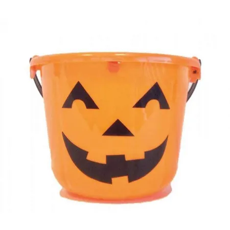 Goodmark Halloween Bettel-Eimer Kürbis, Ø 22,5cm
