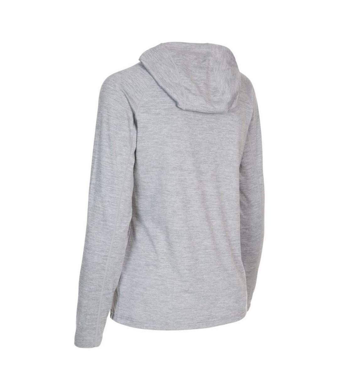 Trespass - Sweat à capuche HATTIE - Femme (Gris platine Chiné) - UTTP5293
