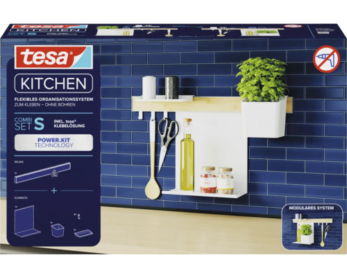 Keukenorganizer Tesa S wit 70020-00000-00