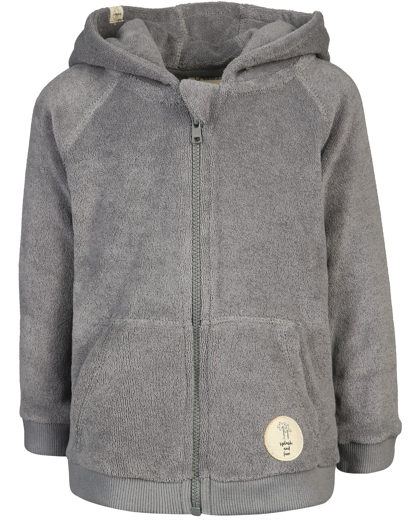 Frottee Kapuzenjacke TERRY in anthracite