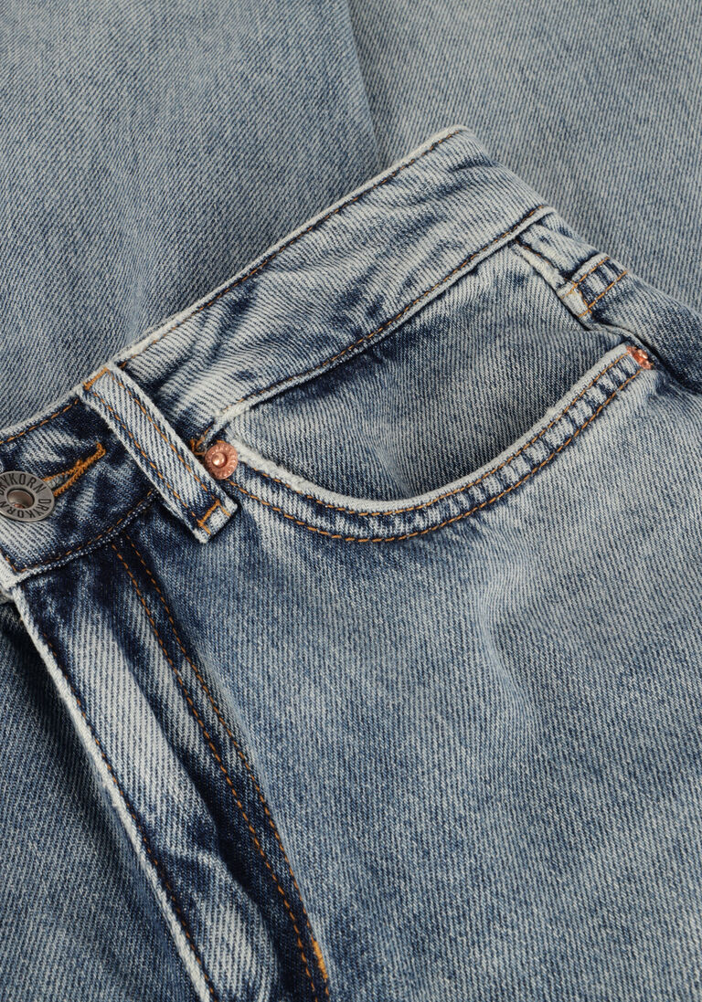 blauwe drykorn straight leg jeans medley
