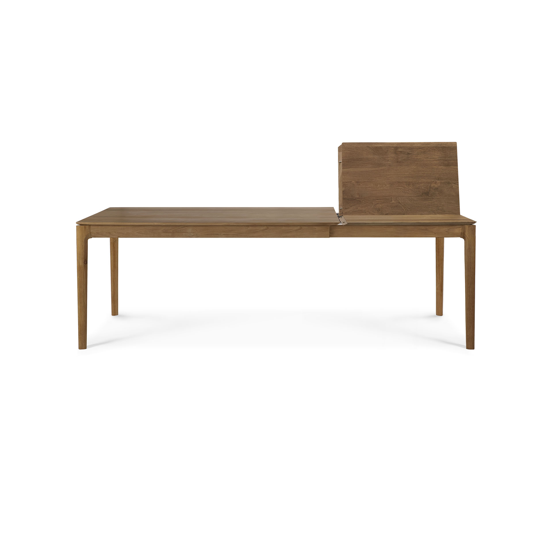 Tafel Bok teak - onbehandeld  - uitschuifbaar - 160/240