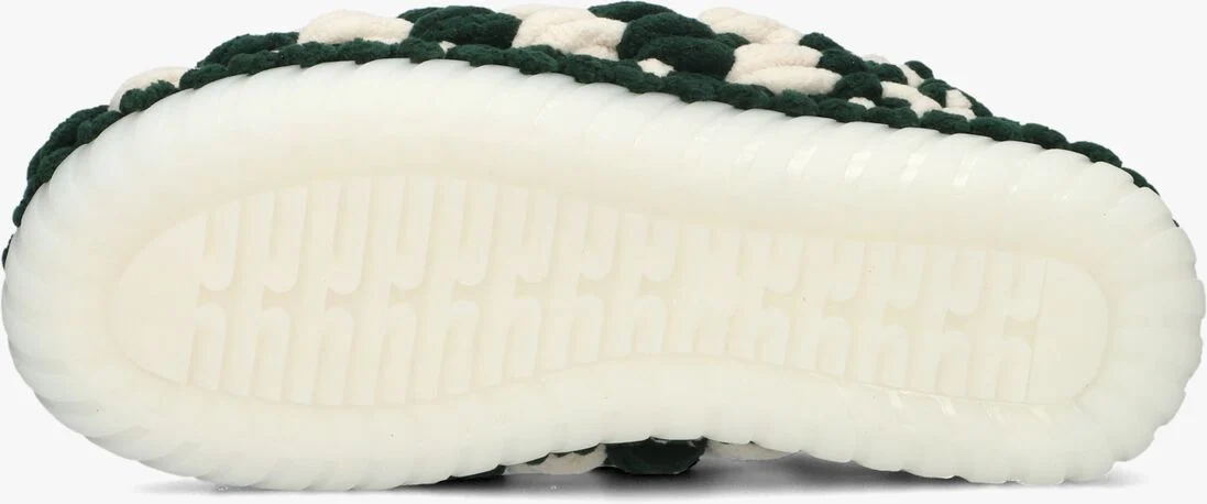 UZURII groene uzurii pantoffels criss cross