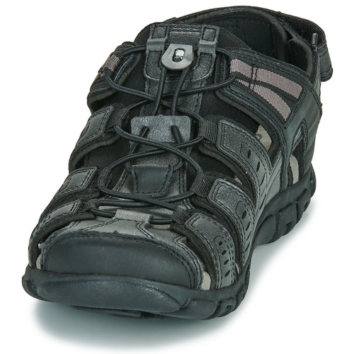 Geox - UOMO SANDAL STRADA - Noir