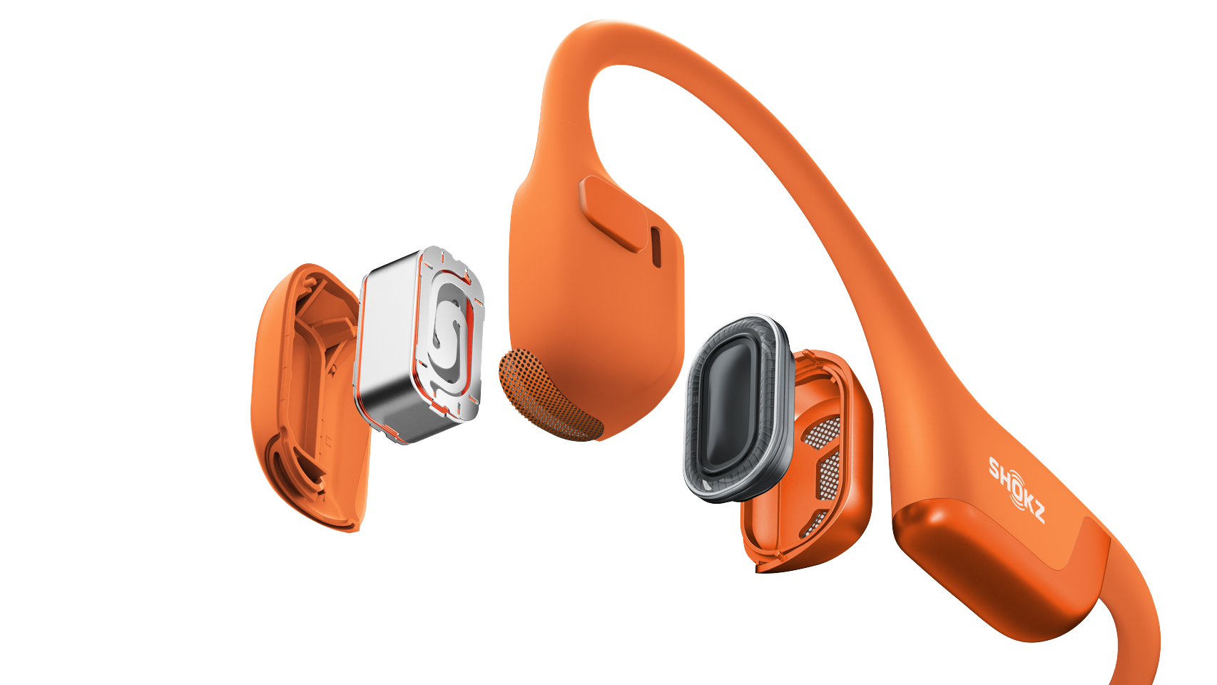 Shokz - OpenRun Pro2 Orange - Bone Conduction Headset