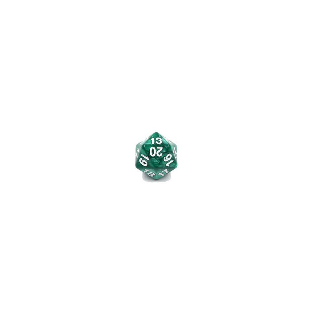 Dé de Décompte 20 faces - Vert