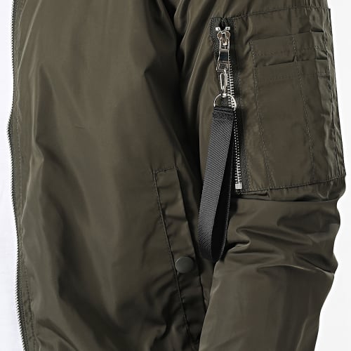 Veste Bomber Vert Kaki