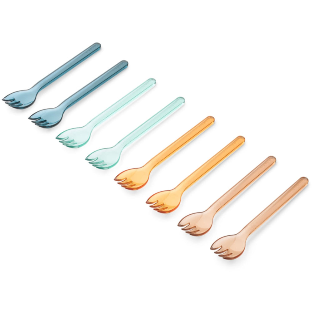 Køb LIEWOOD Indigo Multi Mix Alonso Tritan Gaffel 8-Pack
