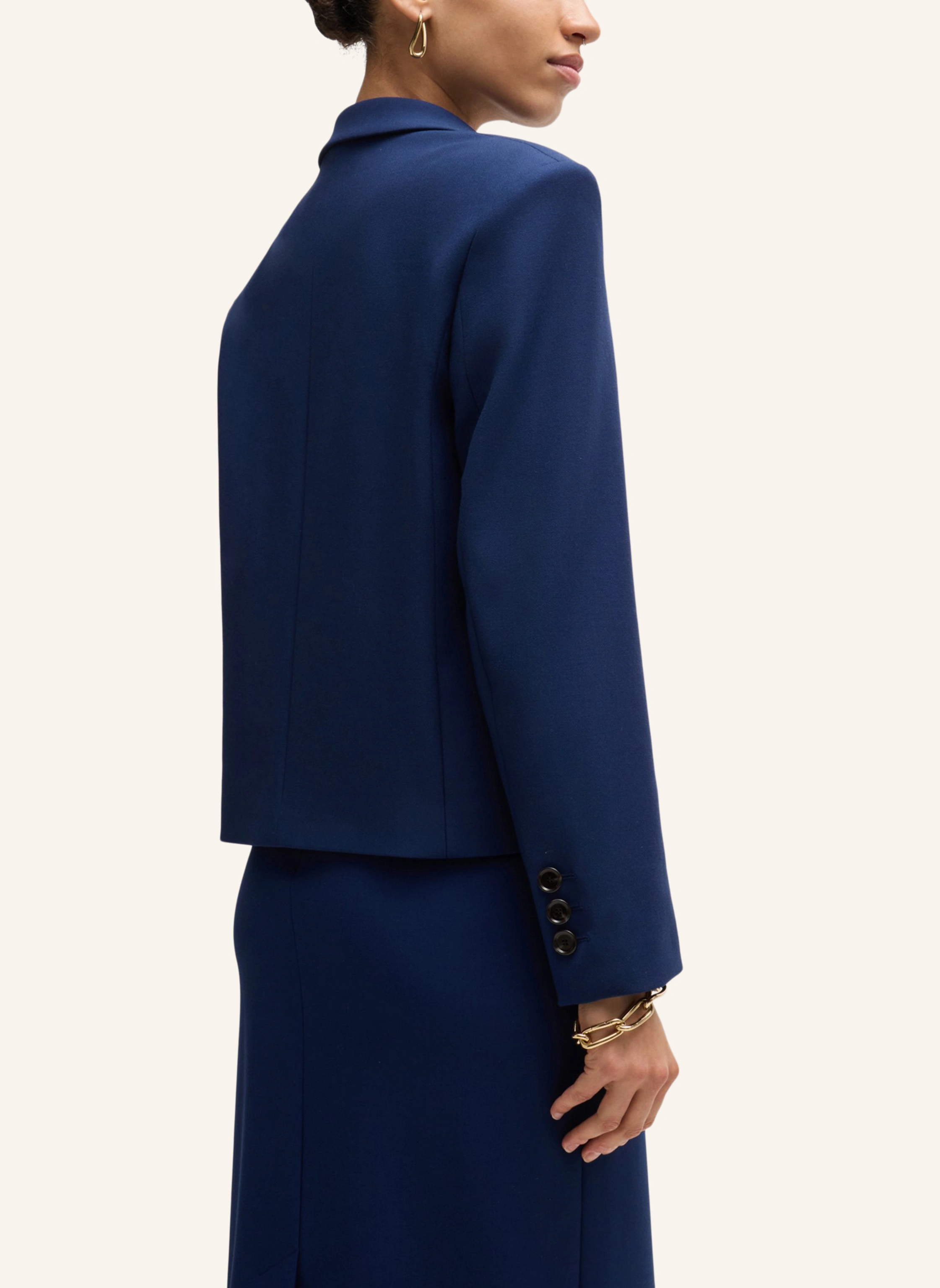 BOSS Cropped Jacke JASHAWLA1 Relaxed Fit