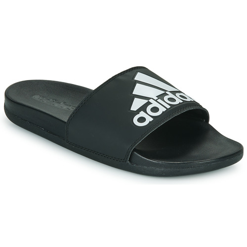adidas Performance - ADILETTE COMFORT - Noir / Blanc