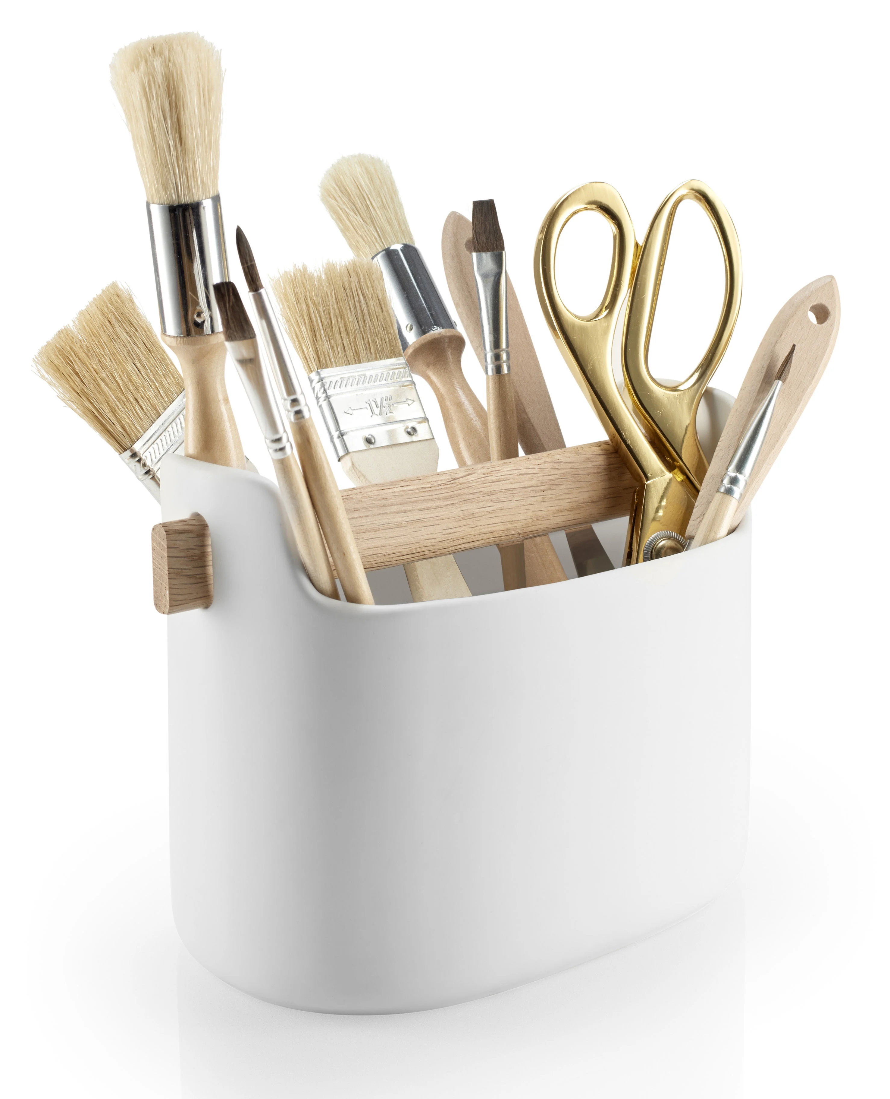 TOOLBOX - Bac de rangement céramique | Blanc