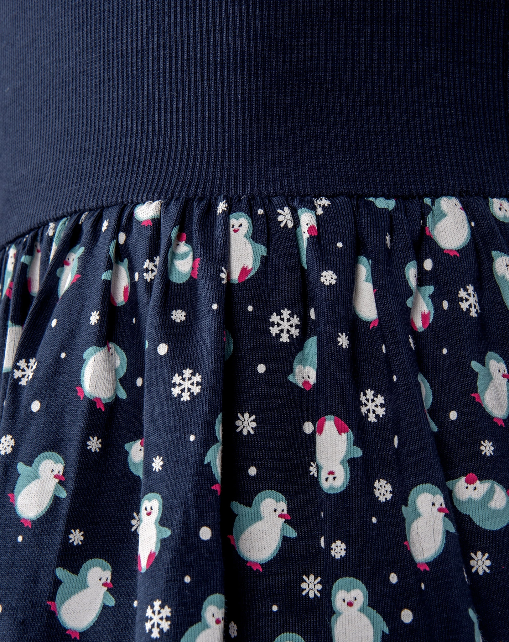 Langarmkleid HAPPY PENGUIN in navy