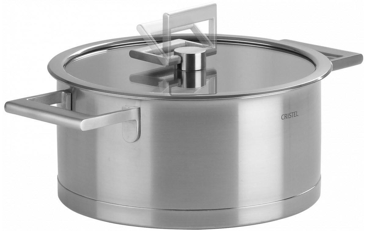 Kochtopf Strate 16 cm<br>Edelstahl Fleischtopf mit Deckel
