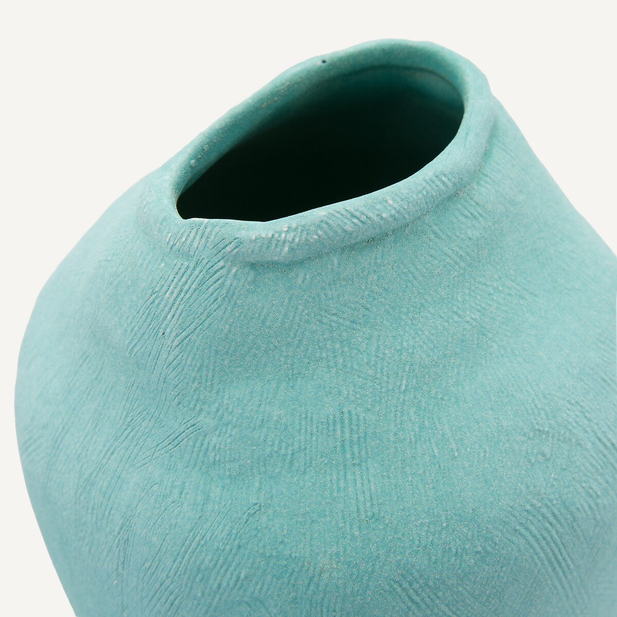 OTTO STUDIO PARA AM.PM<br>Vaso de cerâmica fosca, 29 cm de altura, pincel
