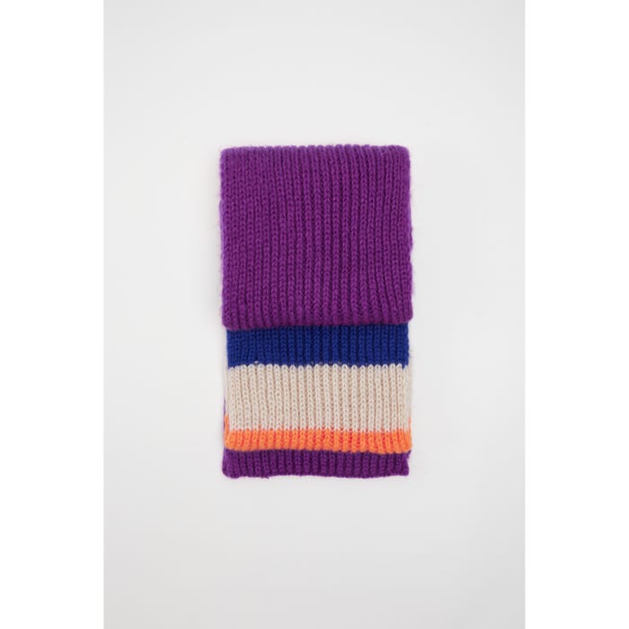 Veritas-Gestreepte sjaal colour block