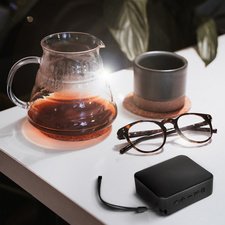 Enceinte bluetooth V5.0 avec dragonne, noir