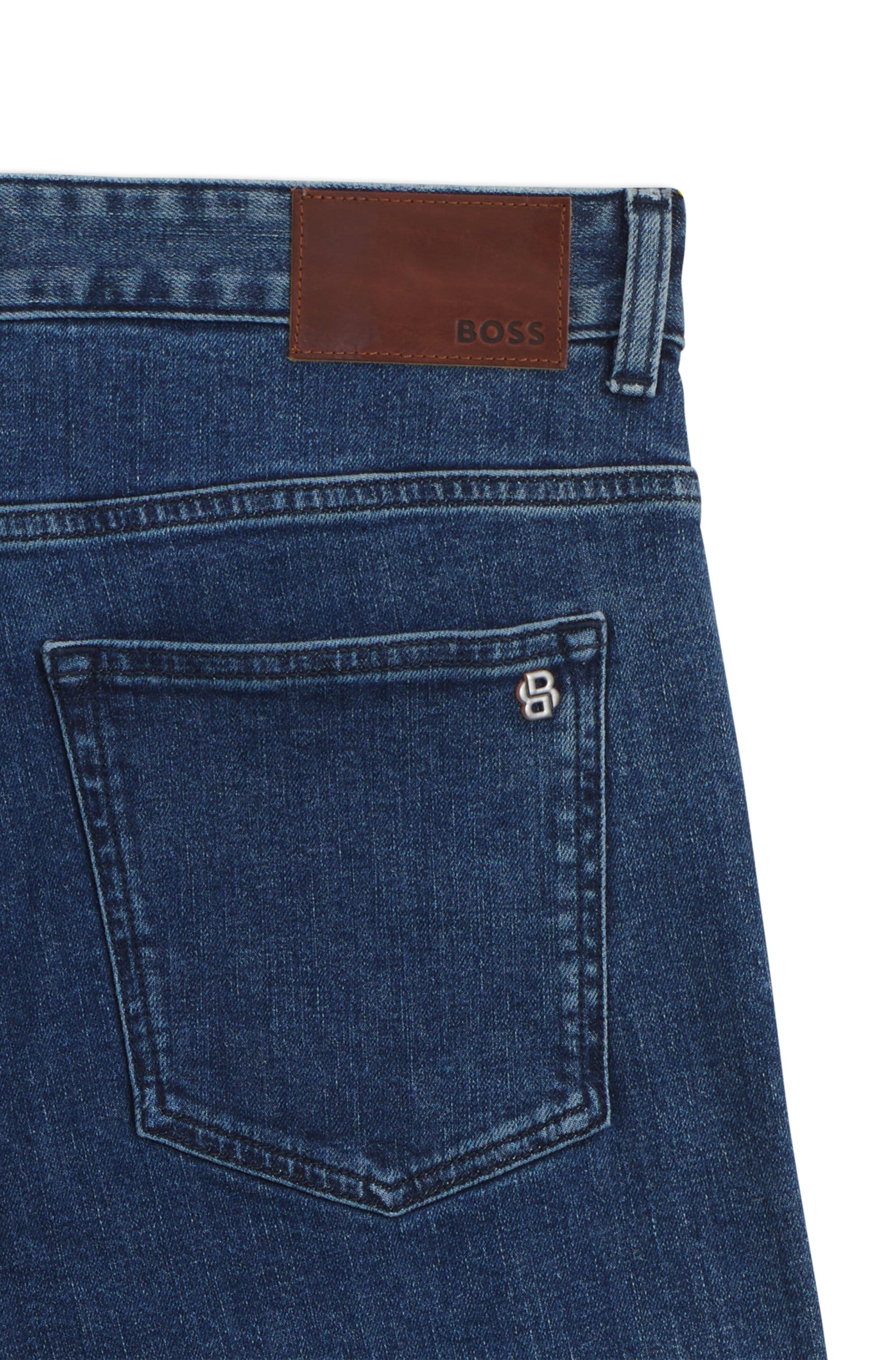 BOSS ORANGE Slim-fit-Jeans »Delaware« in dezenter Waschung