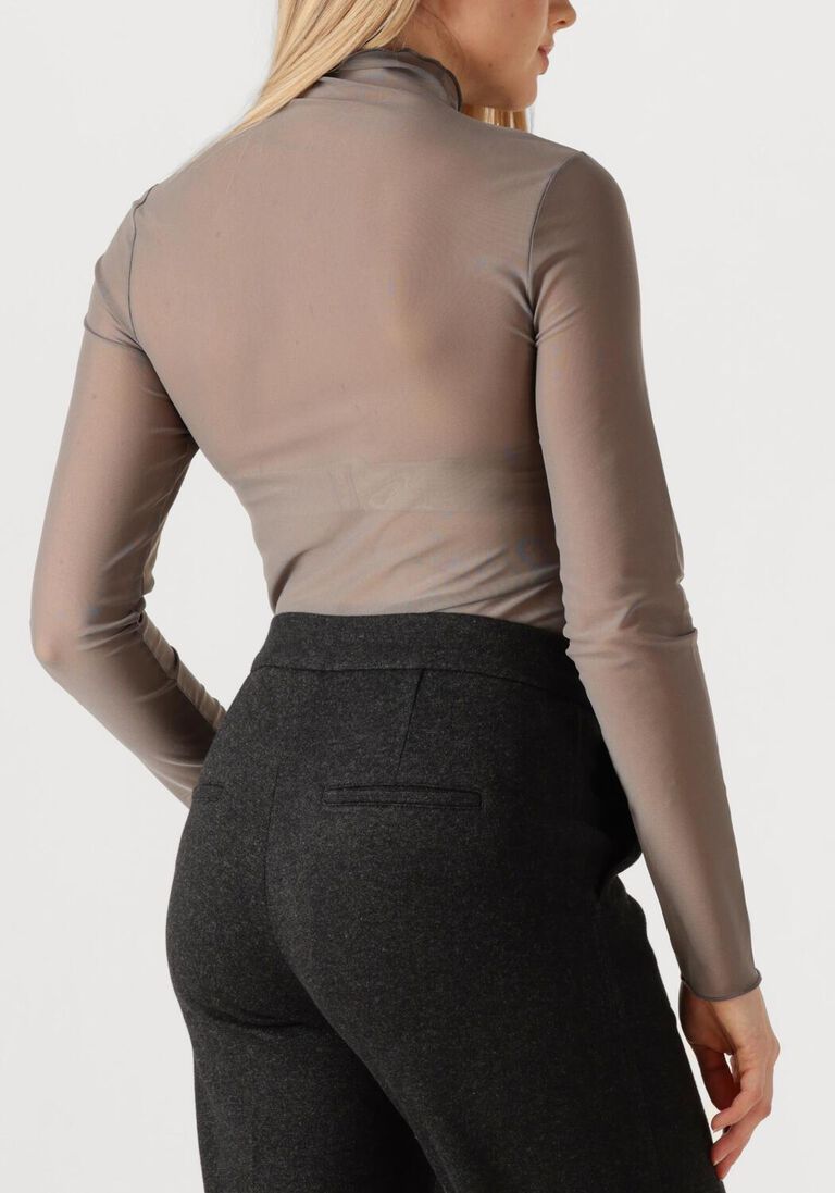 taupe marc cain collection top zc 48.15 j47