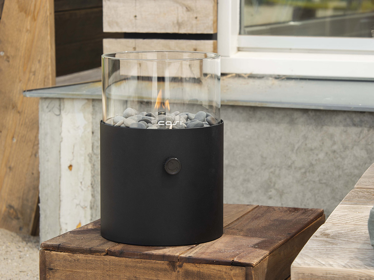 Cosi Fires Cosiscoop XL gaslantaarn - Black