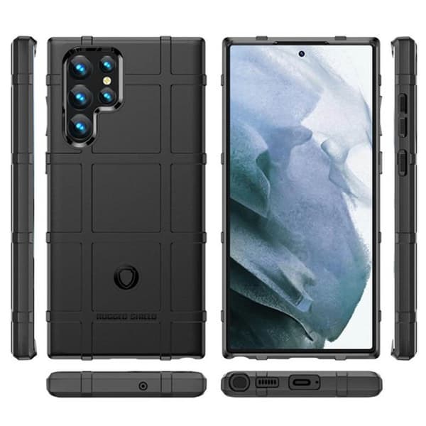 Rugged Shield Must Samsung Galaxy S23 Ultra - Sort