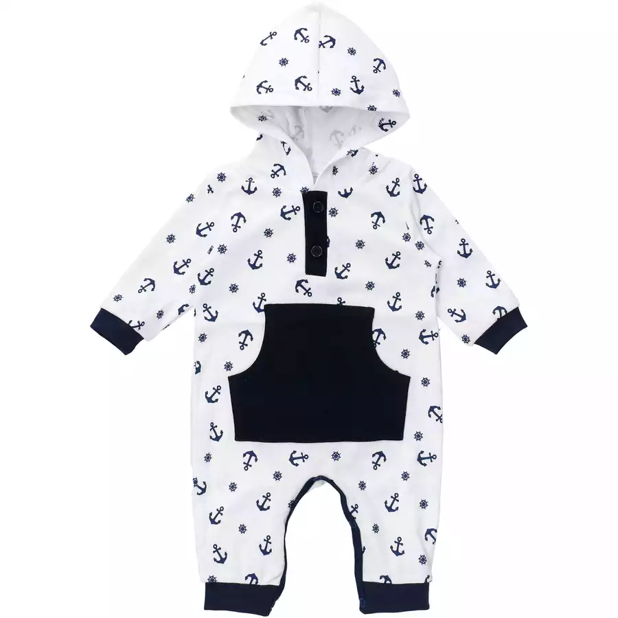 Baby Sweets Overall Navigator weiß dunkelblau