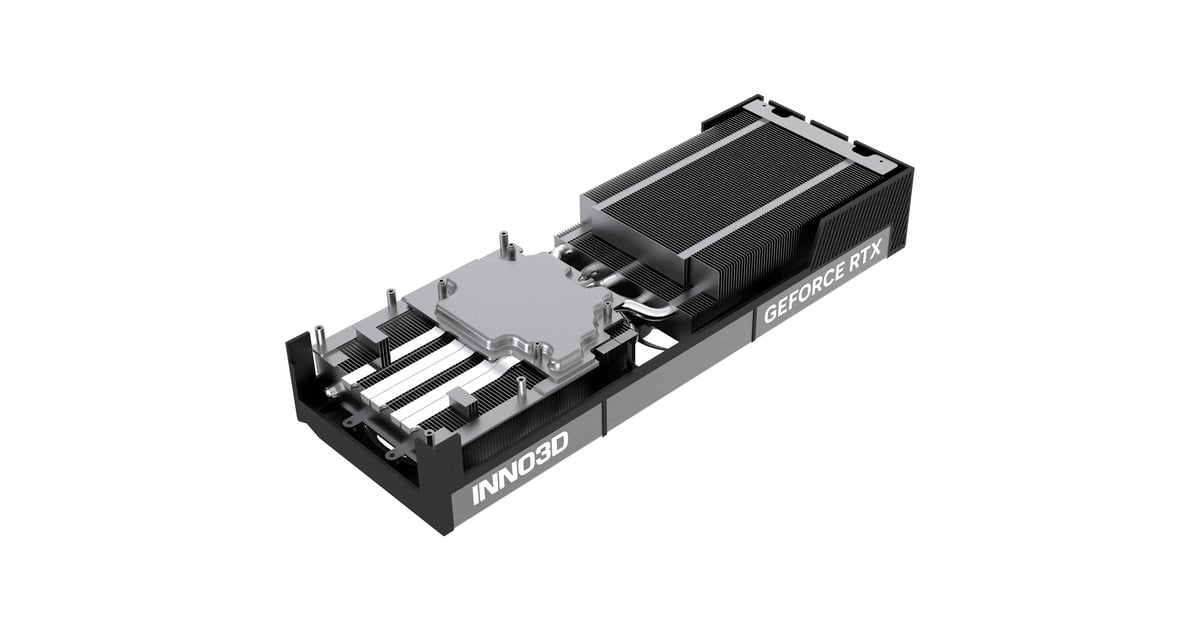 INNO3DGeForce RTX 5080 X3 OC grafische kaart  (DLSS 4, 3x DisplayPort, 1x HDMI 2.1)