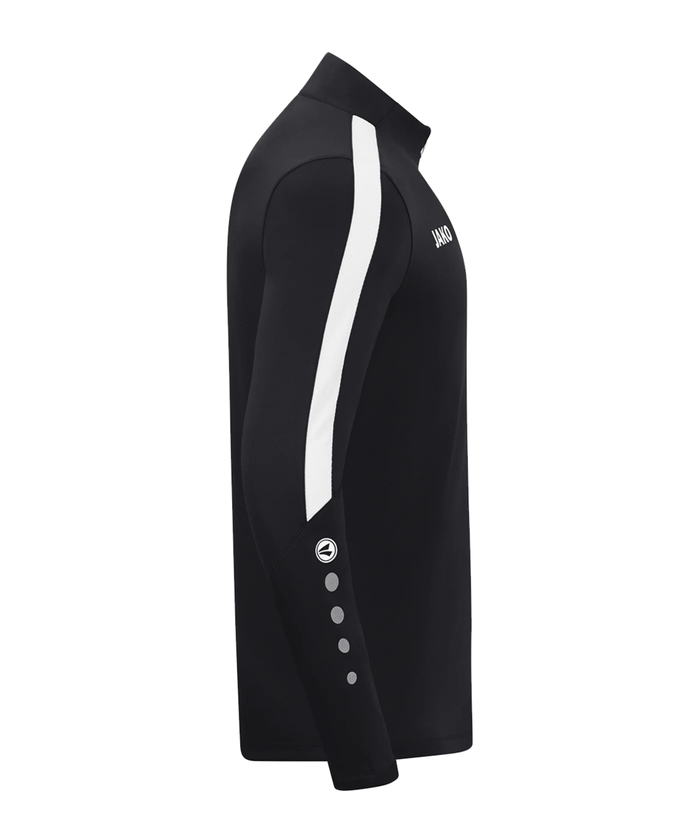 JAKO Power Sweatshirt Kids Schwarz Weiss F800
