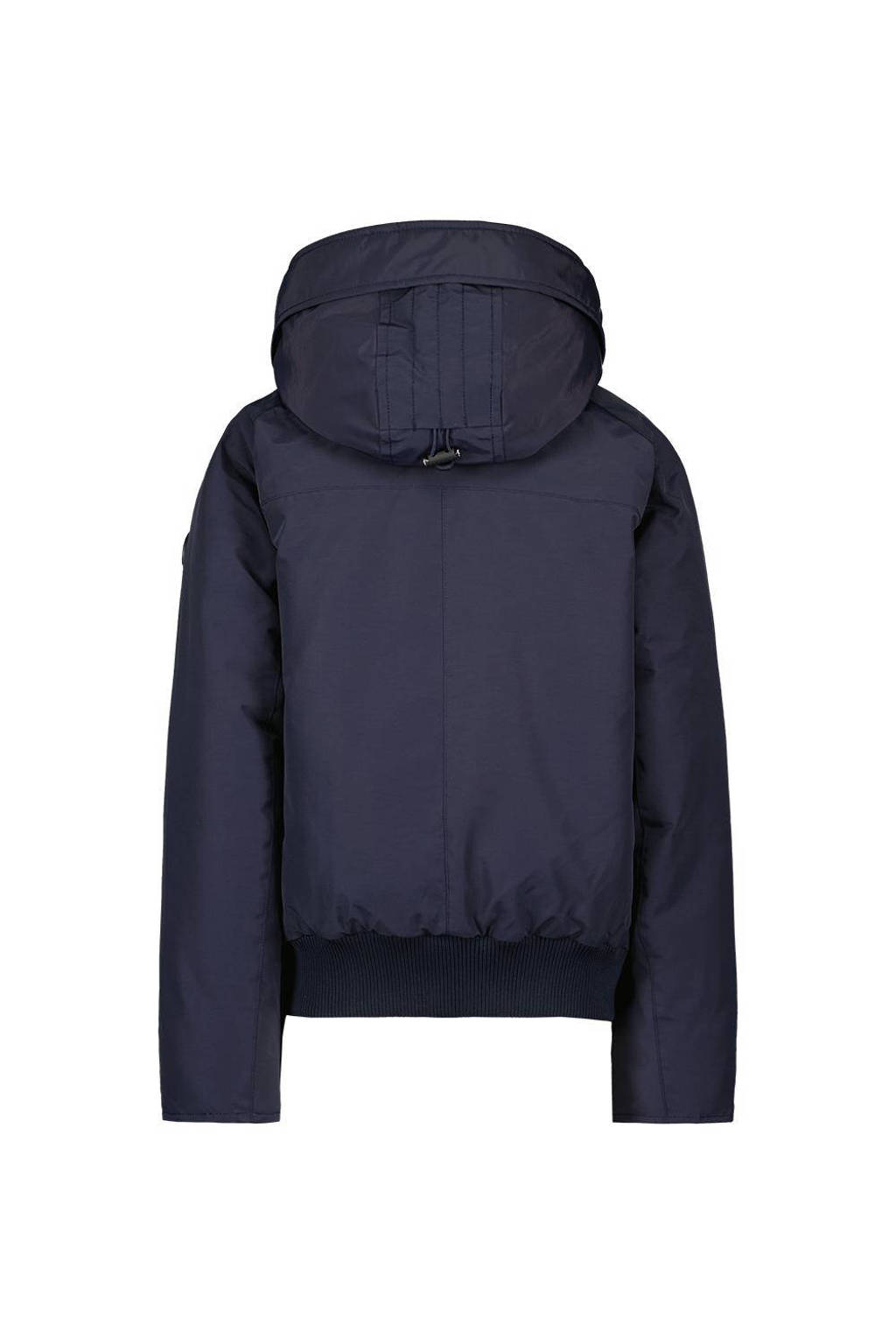 Airforce bomberjack winter van polyester donkerblauw