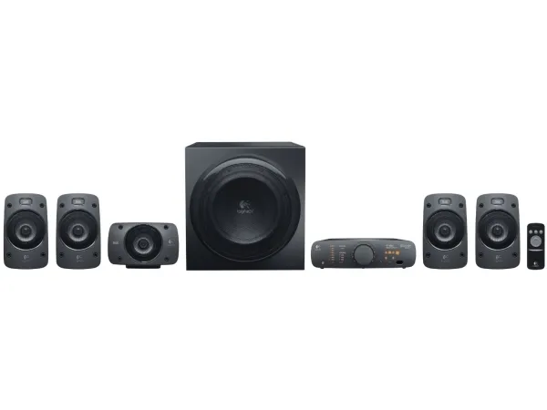 Logitech® | Højttalersystem - til hjemmebiograf - 5.1-kanal - 500 Watt (Total)