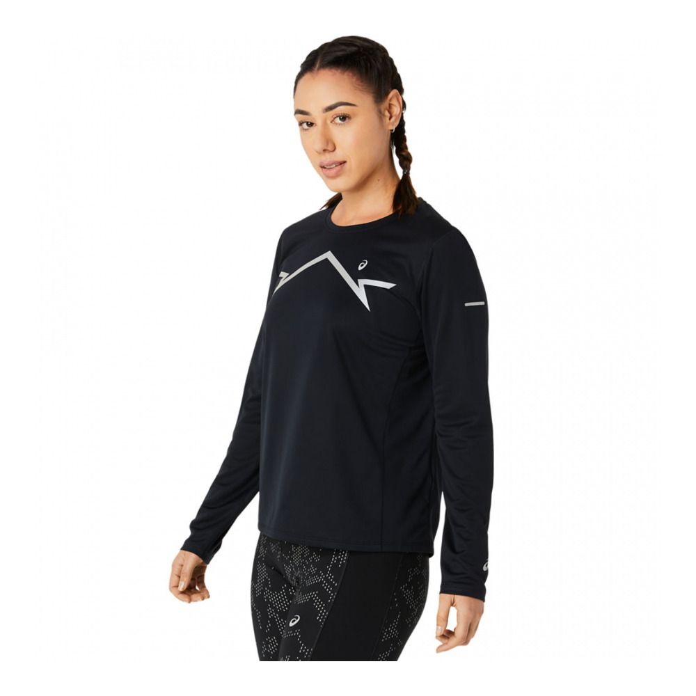 Asics LITE-SHOW - Tee-shirt Femme performance black