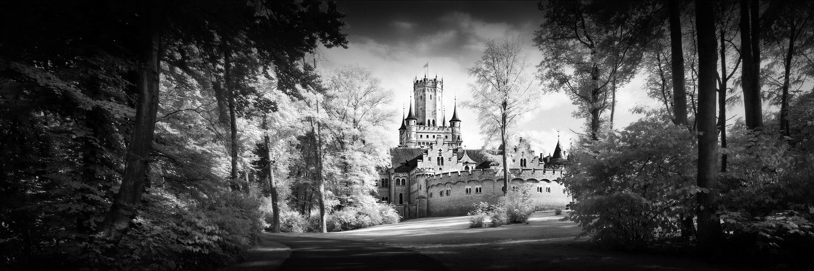 Schloss Marienburg by Wolfgang Mothes - Limited Edition. Edition of: 100. Signed.