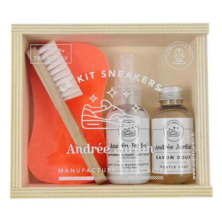 Andrée Jardin Kit nettoyage et entretien sneakers