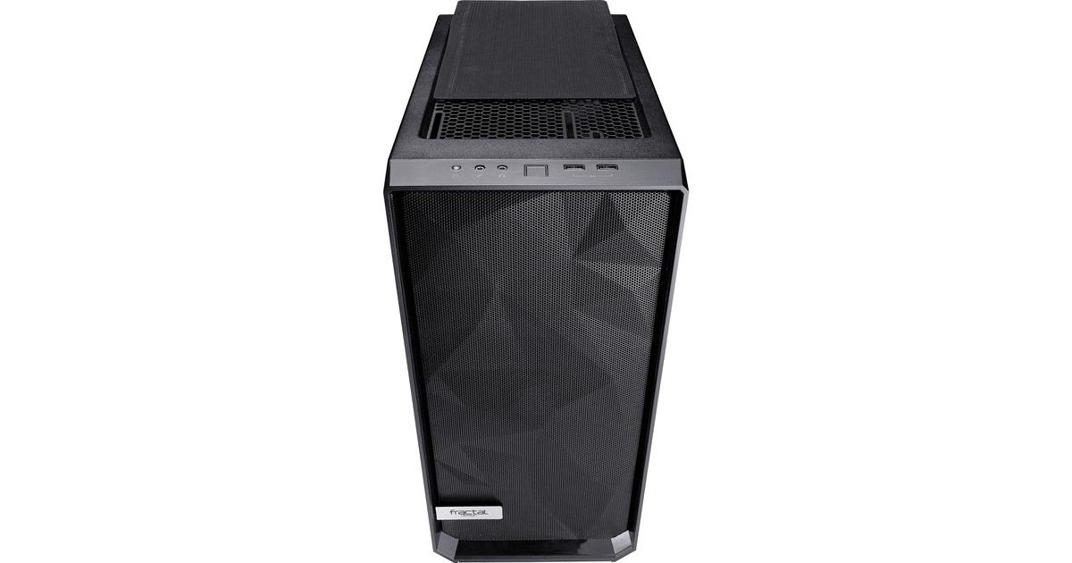 Fractal DesignMeshify C midi tower behuizing  (Zwart | 2x USB-A | Tempered Glass)