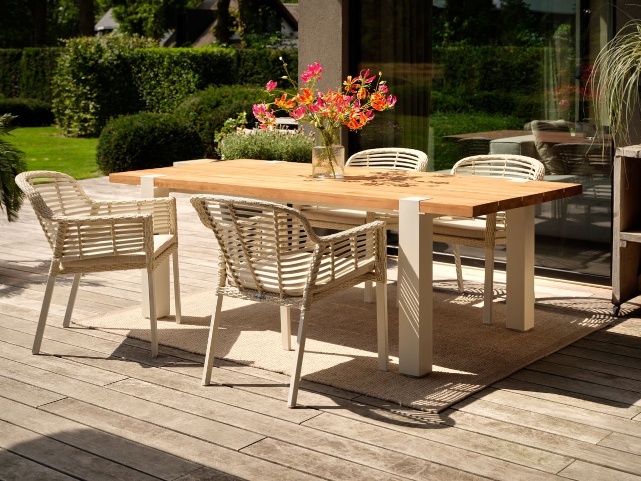 Tuintafel 53.627.203 Esmee B200 x D100 x H77 cm