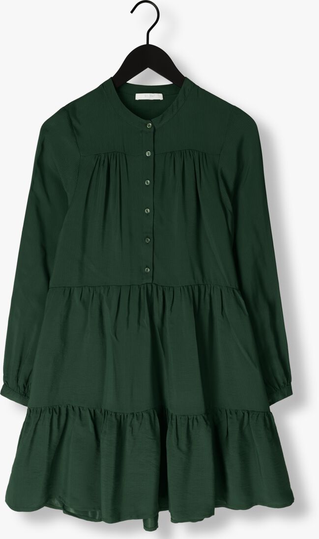 BY-BAR groene by-bar mini jurk nono satin stripe dress