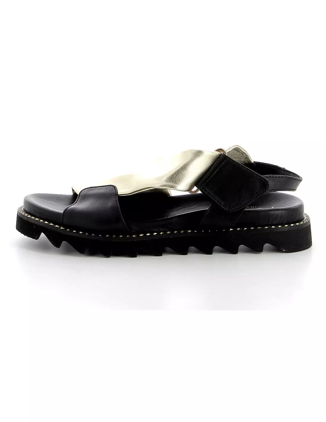 MAISON MANSA 117 M01 - Sandales & nu-pieds Goldblack