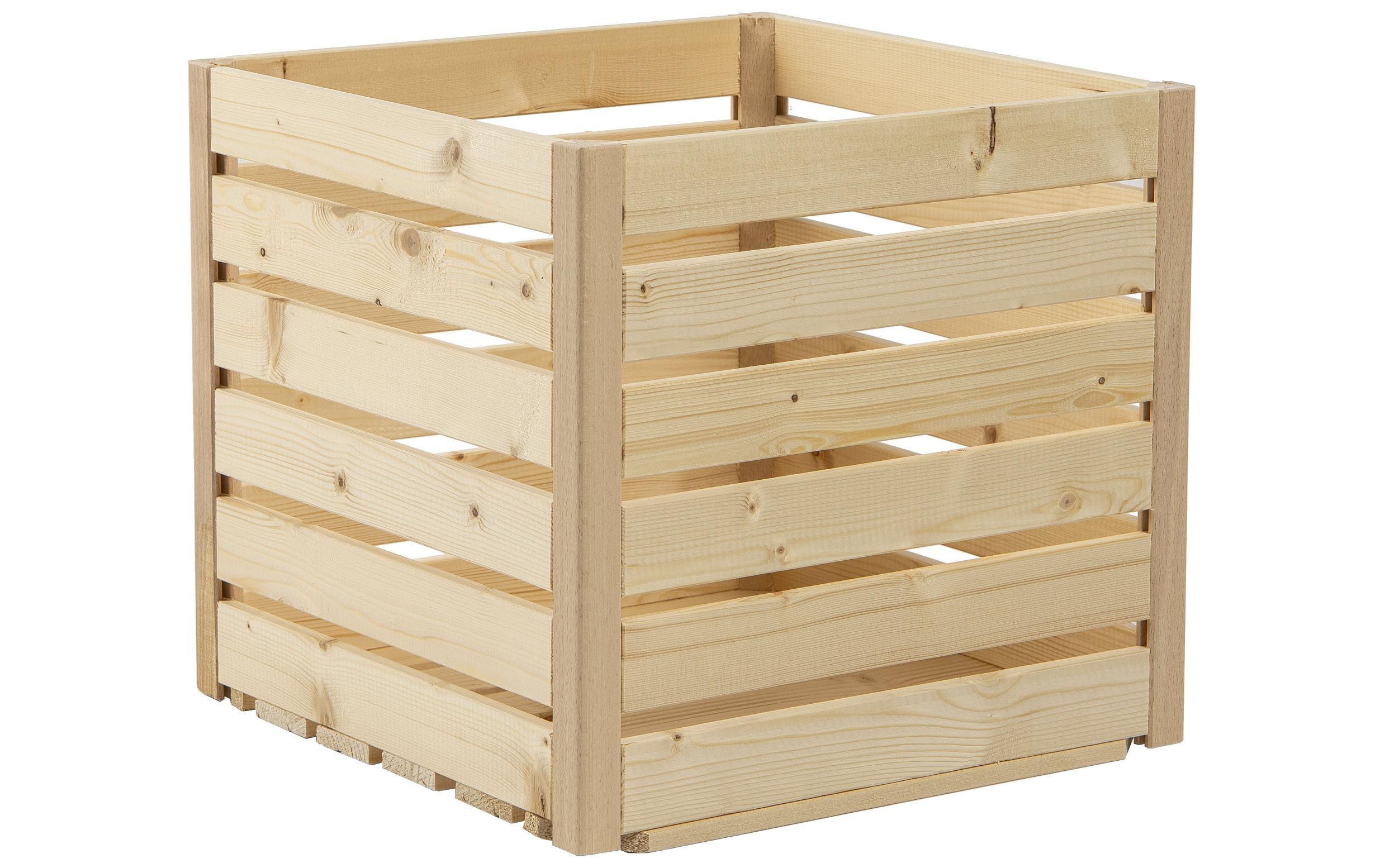 Holzharasse A 35 x 35 cm schweizer HolzHarasse aus schweizer Holz