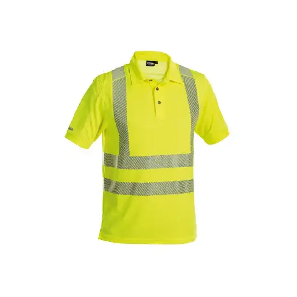 DASSY ® BRANDON (710024) UV POLOSHIRT MED HØJ SYNLIGHED gul
