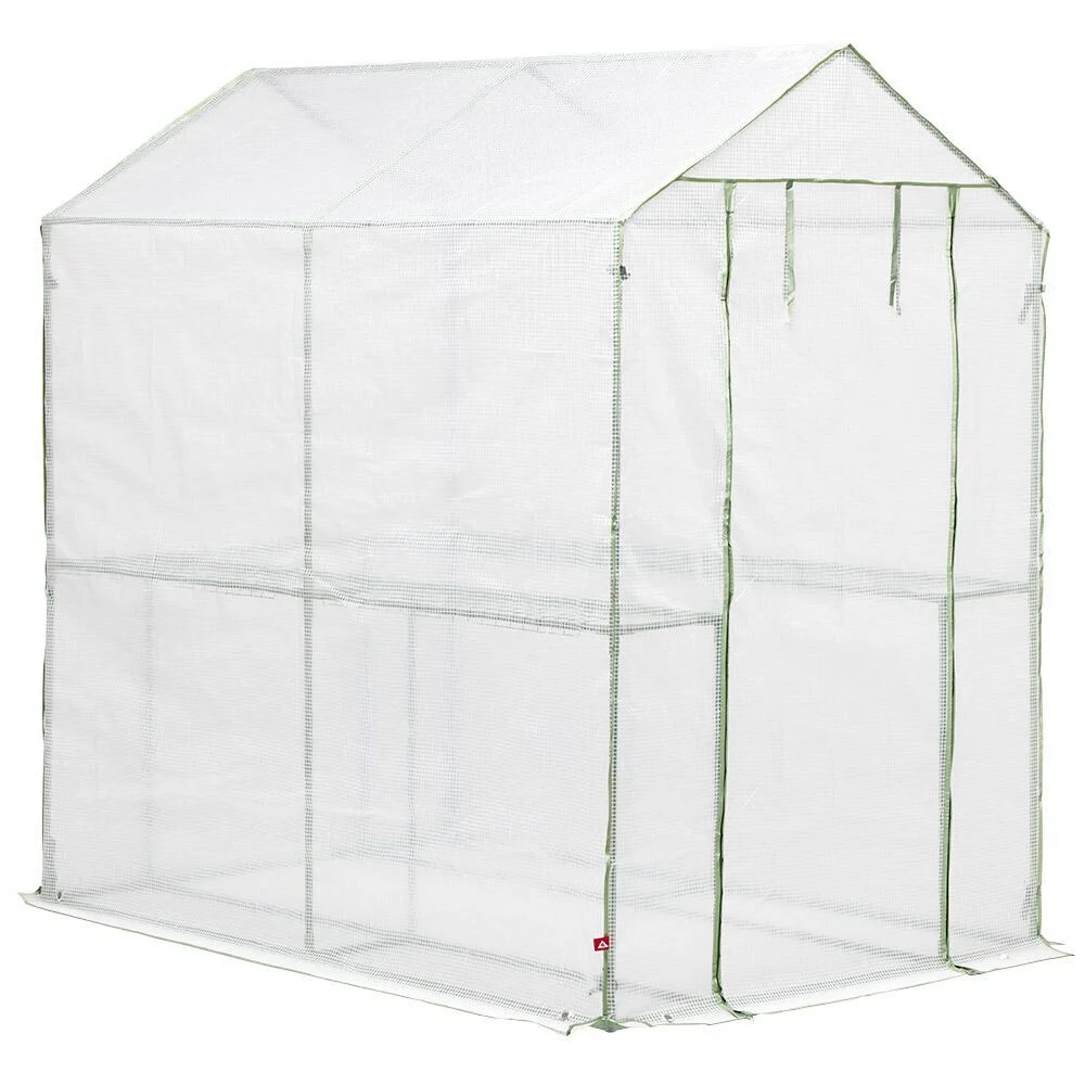 Serre de jardin métal vert 190x125xH190cm 2,37m²