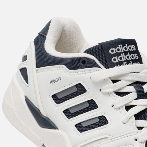 Adidas Midcity Low Sneakers wit Imitatieleer
