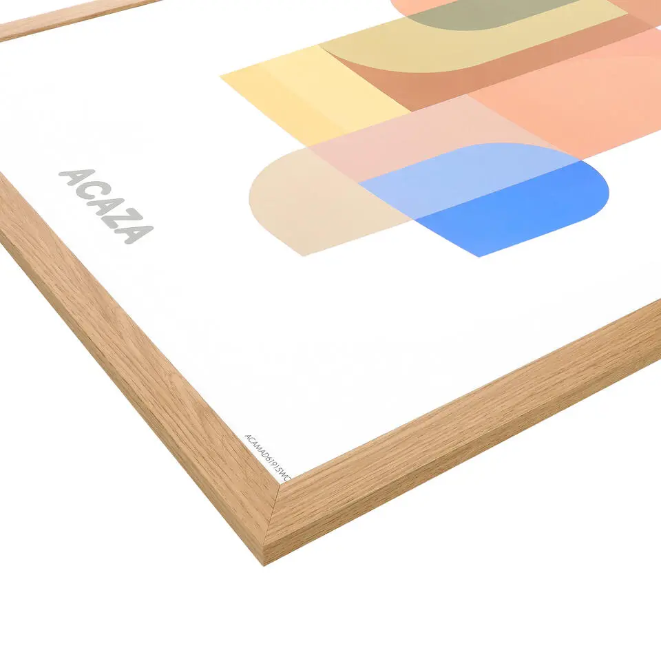 Fotolijst Poster Formaat 61x91,5 cm - MDF Hout - Warme Eike