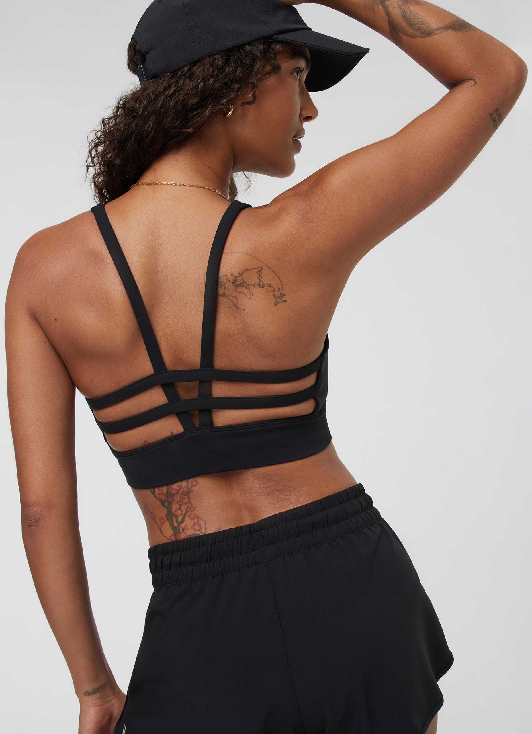 Yosemite Longline Bra BLK/Black
