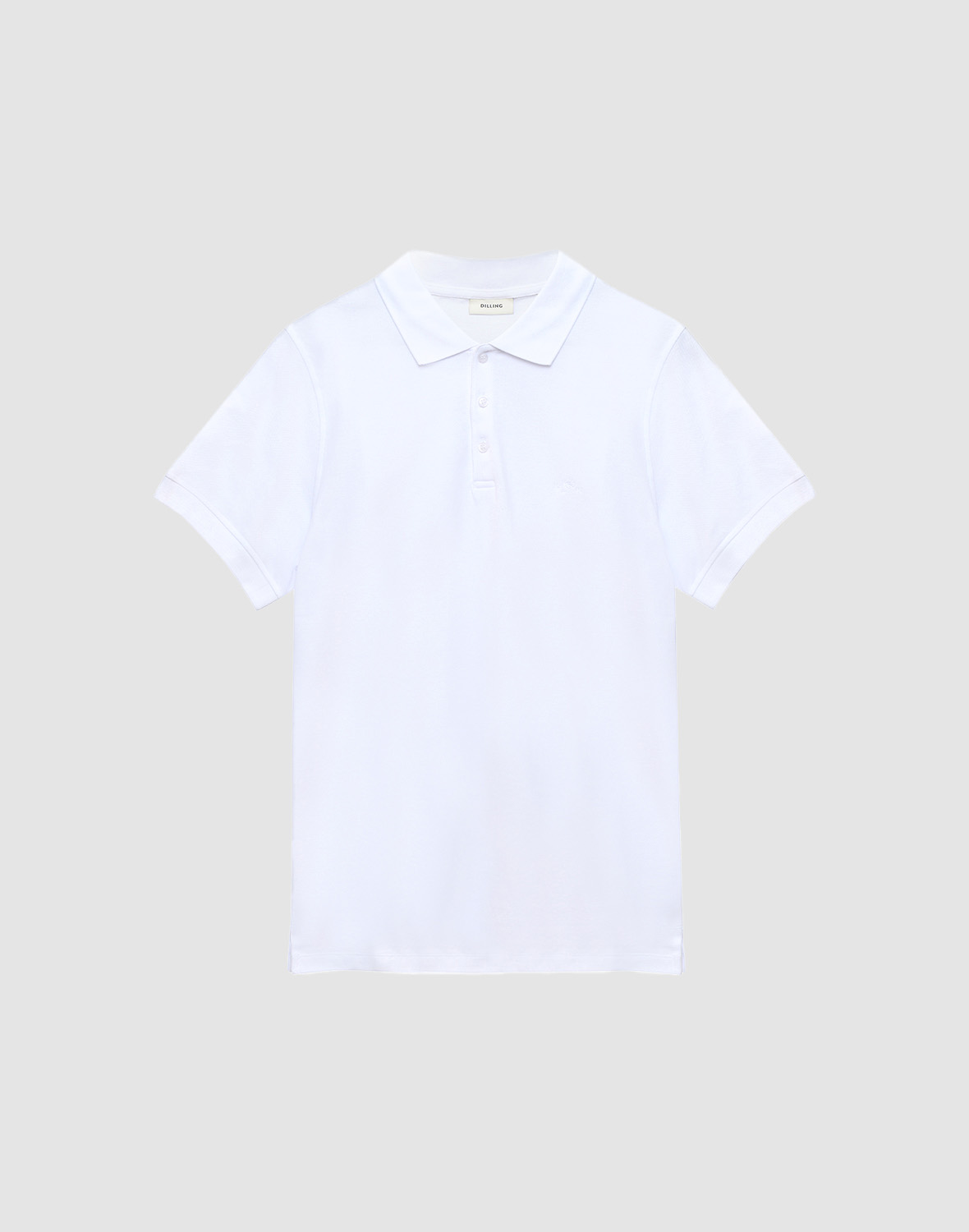 Poloshirt van katoen voor heren in Marineblauw