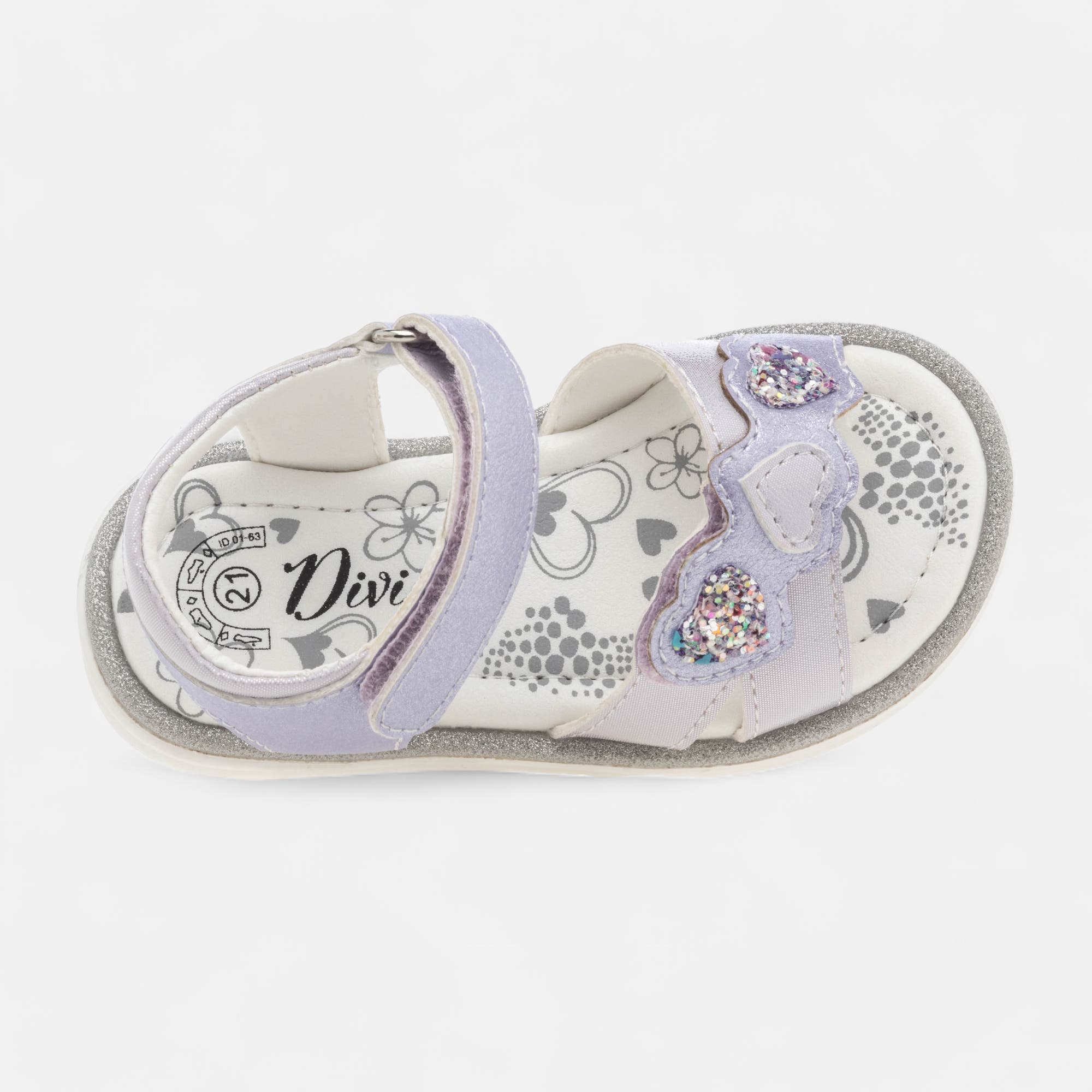 Sandales Bébé fille violet